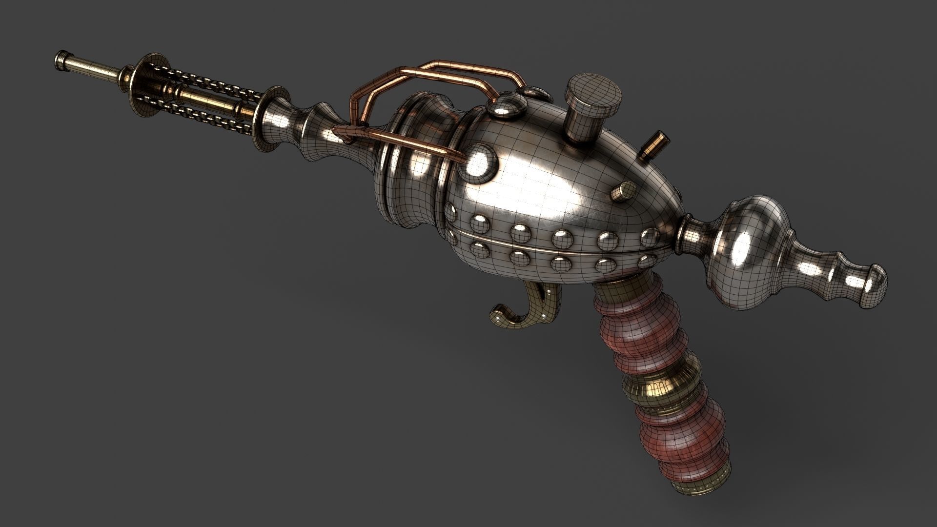 Fantasy Gun 19 3D model_15