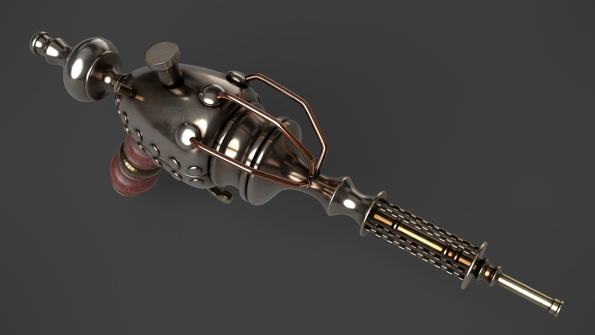 Fantasy Gun 19 3D model_4