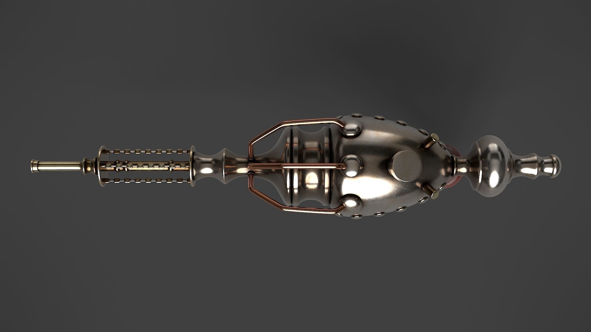 Fantasy Gun 19 3D model_7