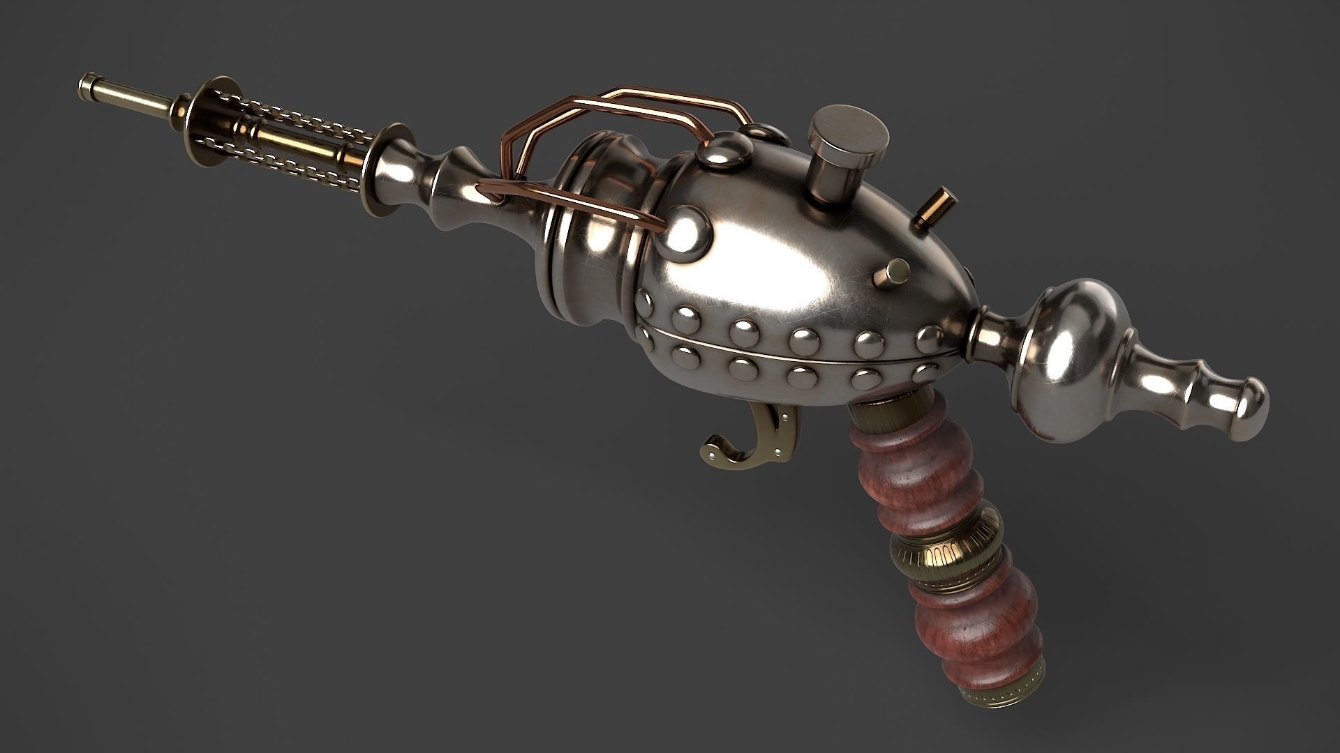 Fantasy Gun 19 3D model_5