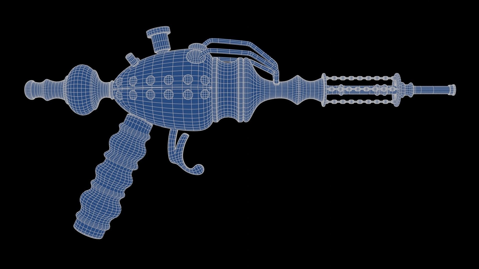 Fantasy Gun 19 3D model_29