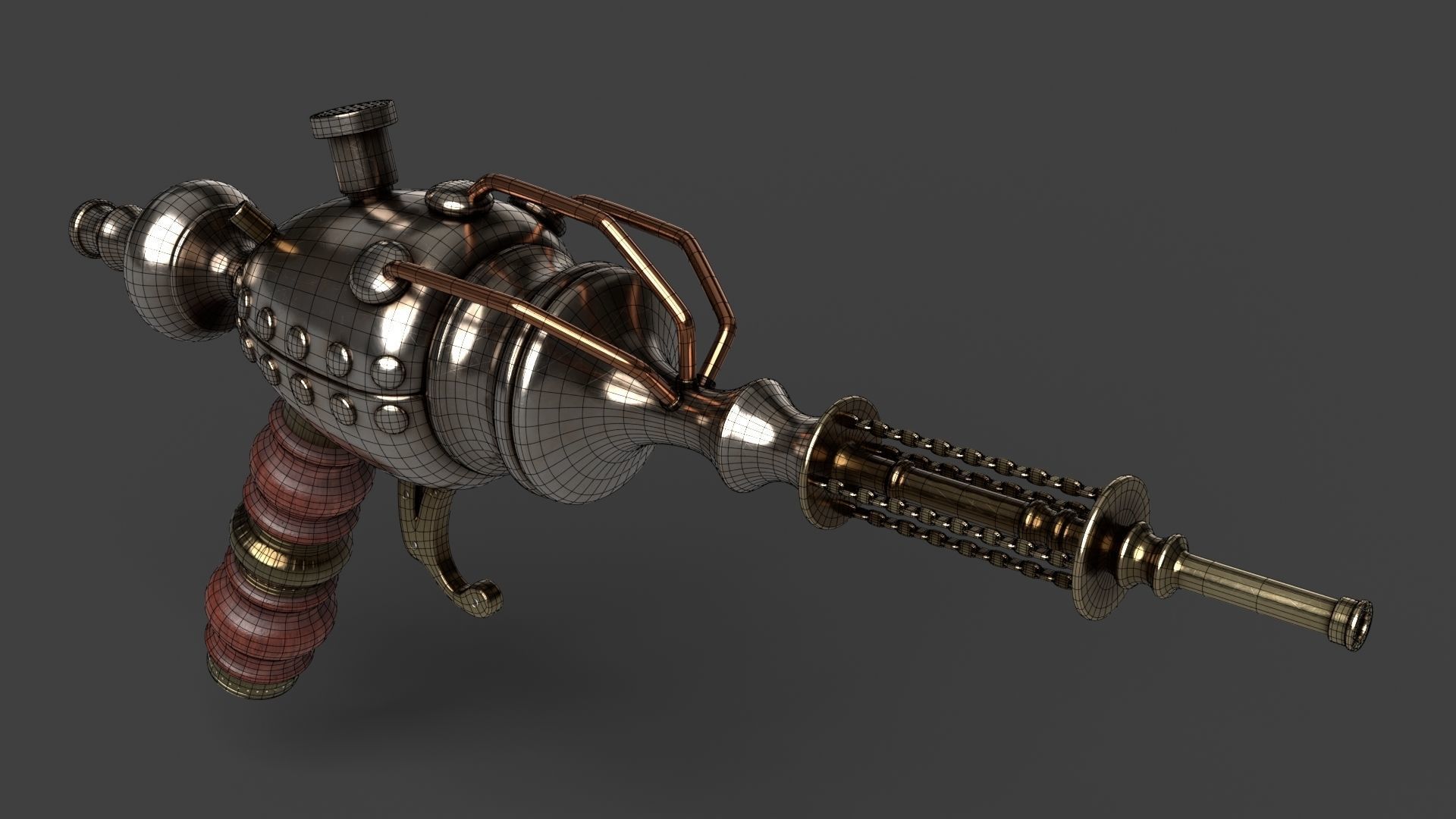Fantasy Gun 19 3D model_16