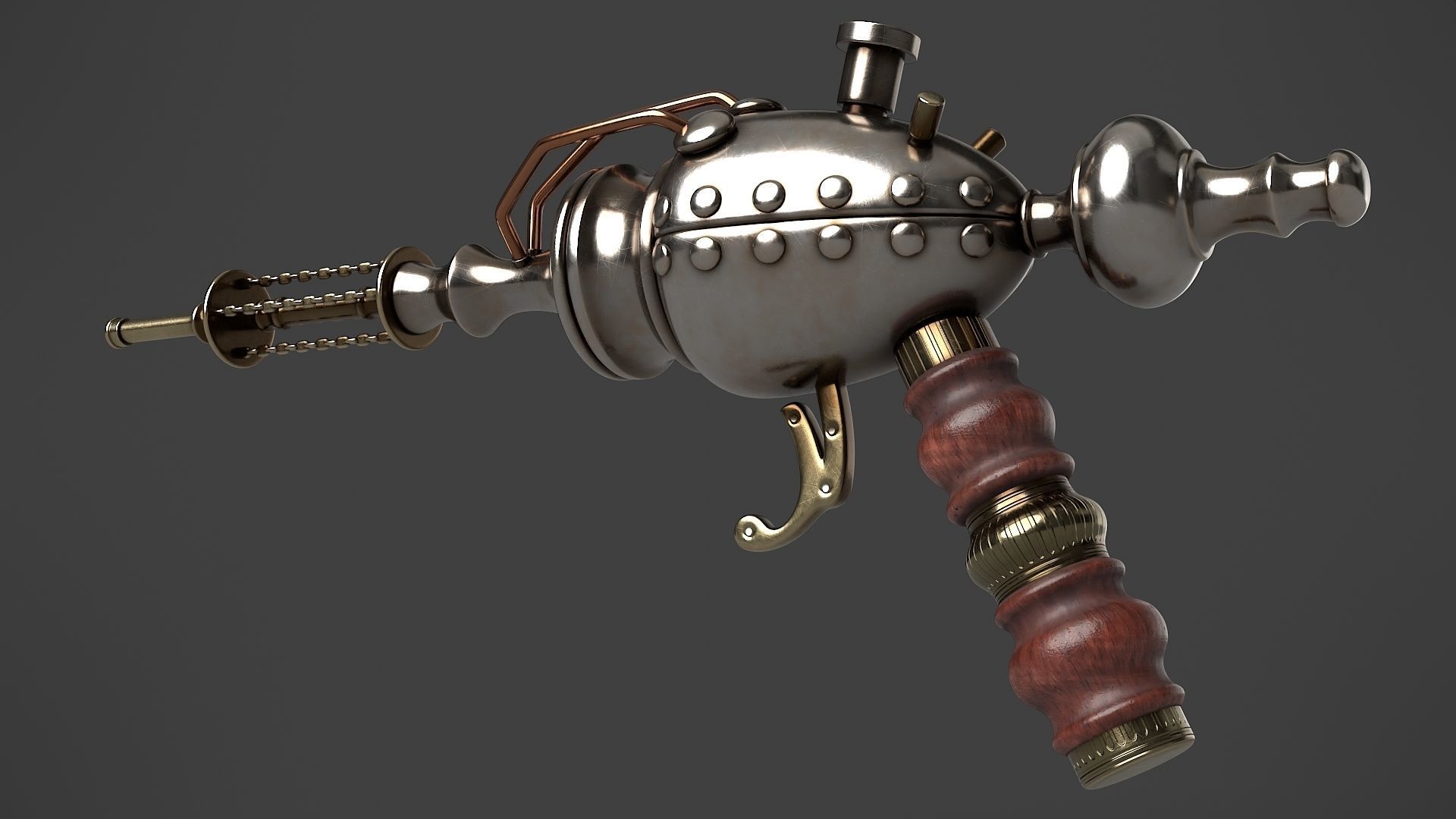 Fantasy Gun 19 3D model_2