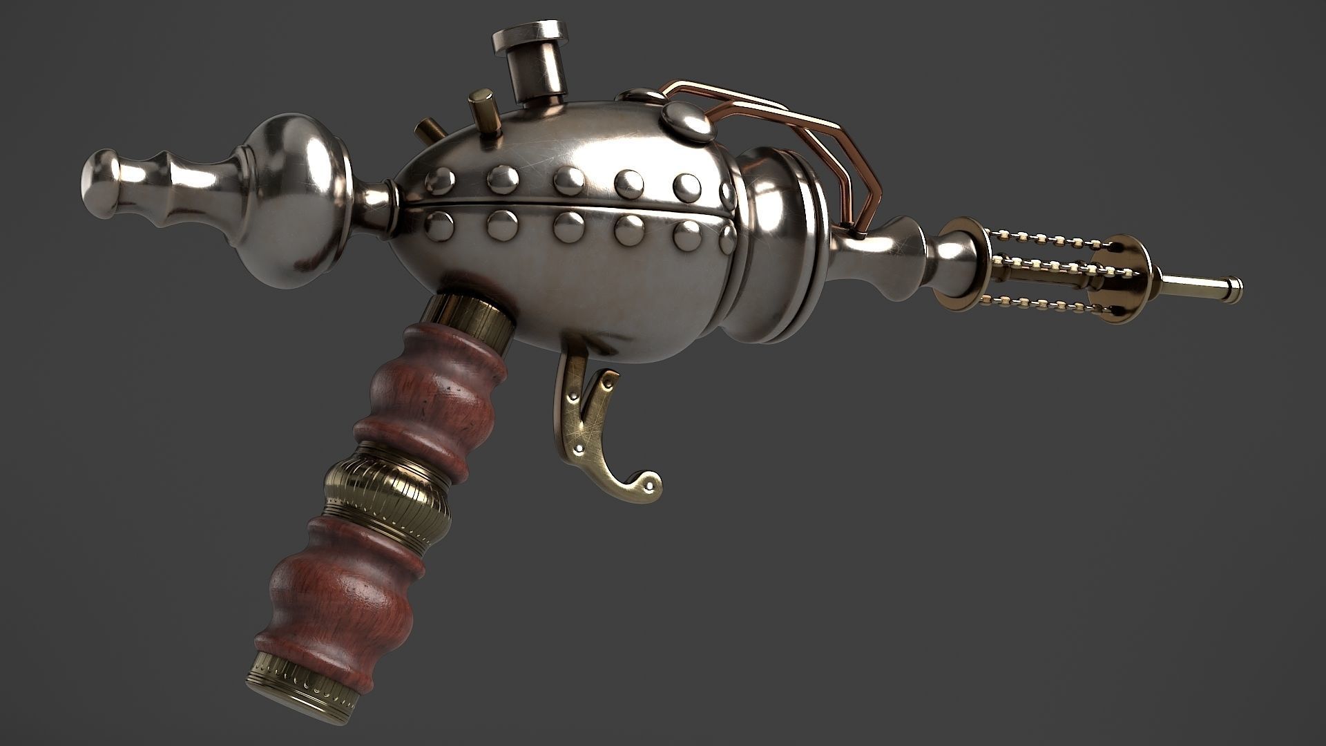 Fantasy Gun 19 3D model_3