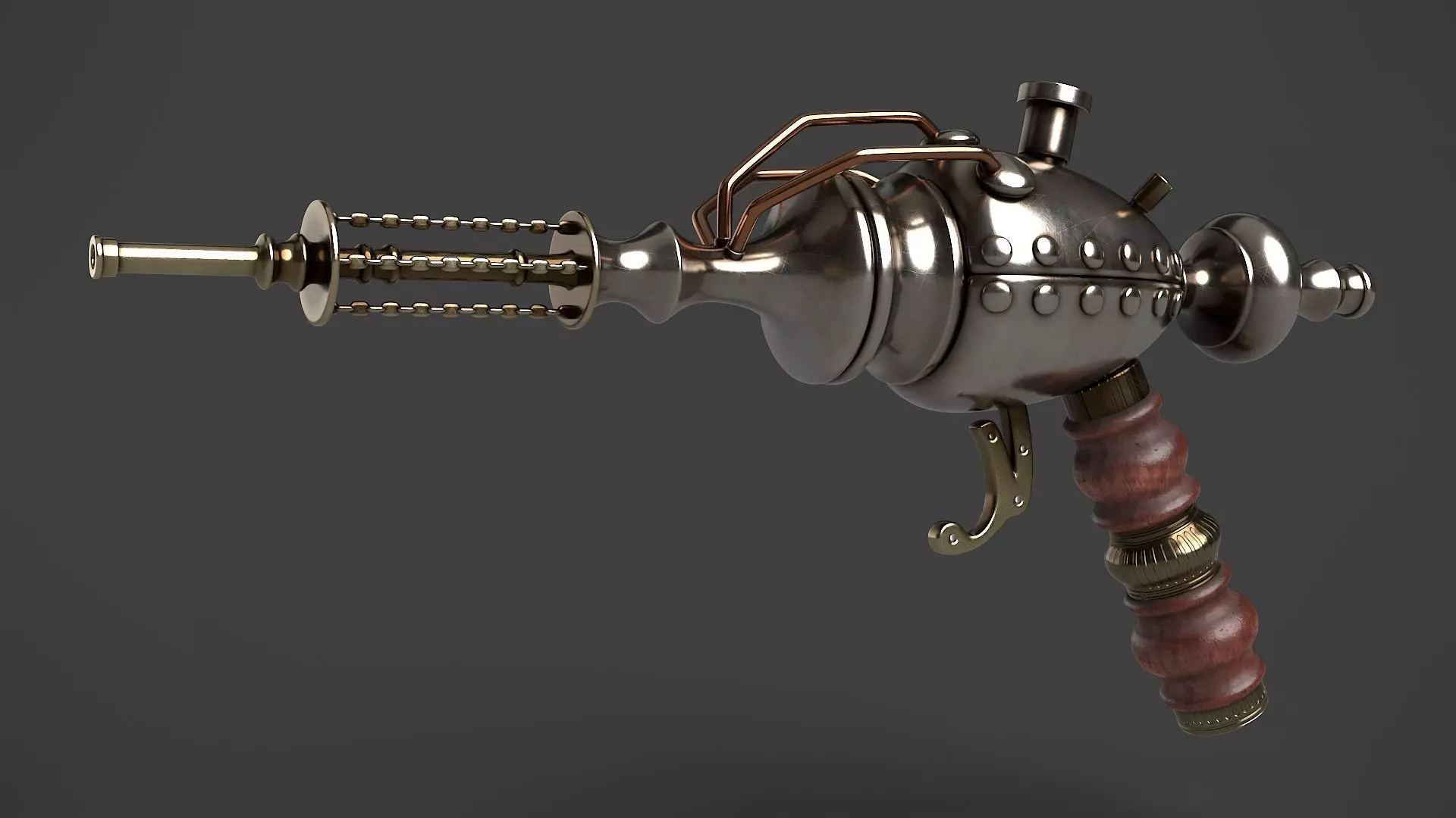 Fantasy Gun 19 3D model_0