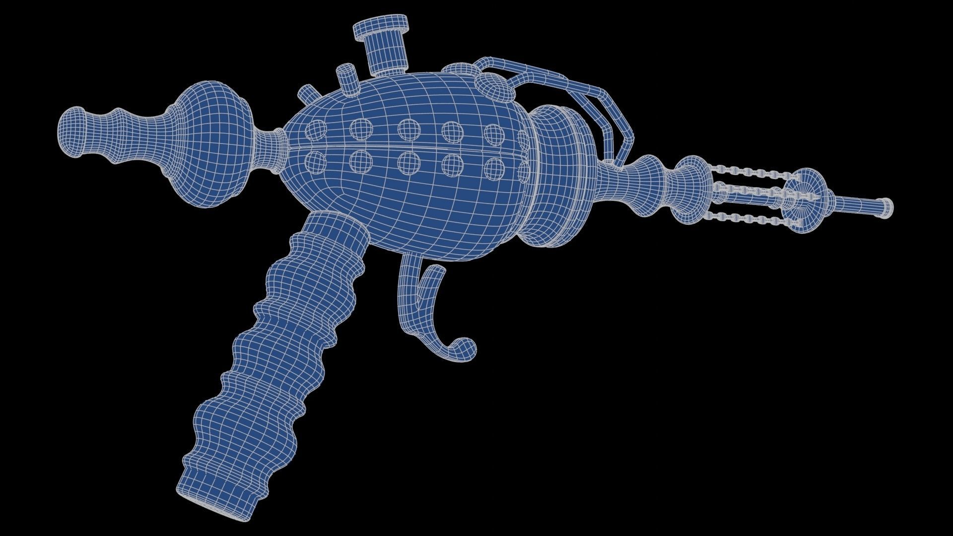 Fantasy Gun 19 3D model_23