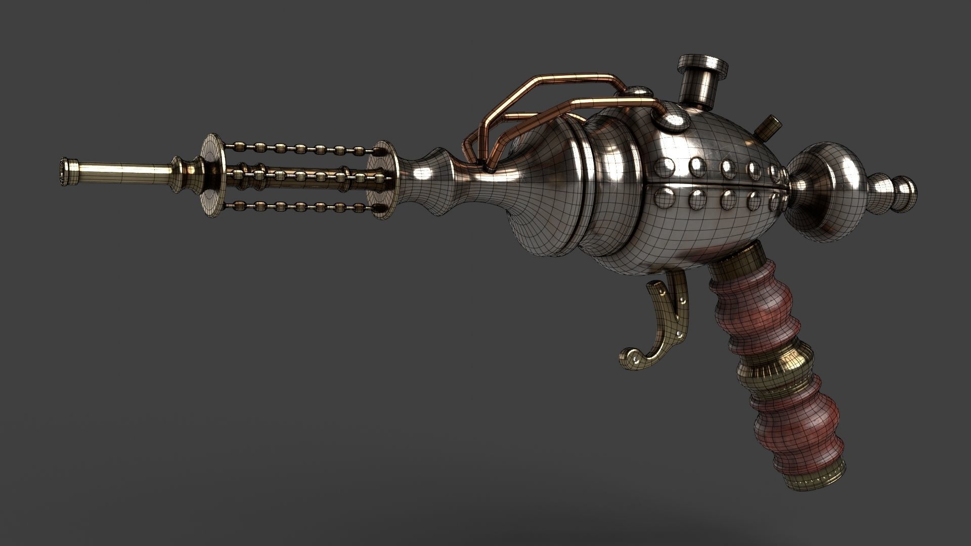 Fantasy Gun 19 3D model_10