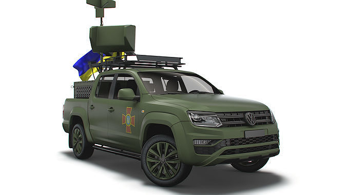 Volkswagen Amarok REW Bukovel 2022 3D model