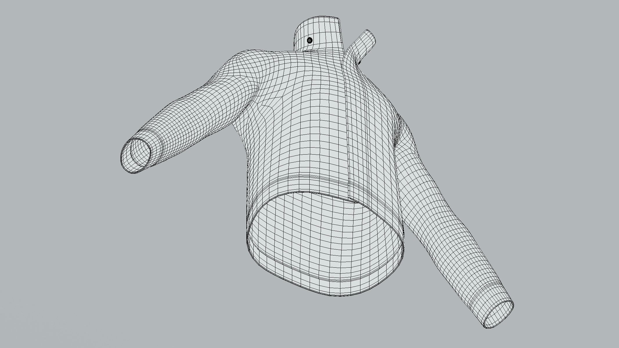 Dutch police jacket Low Poly PBR Realistic Low-poly 3D model_9