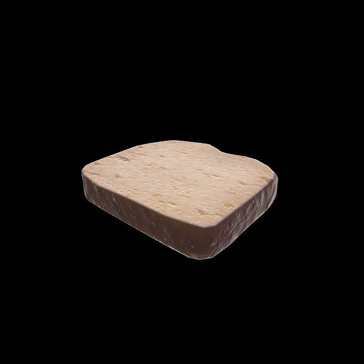 banana bread 3D model_5