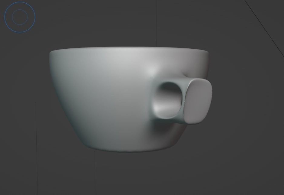 cup loft 3D model_1