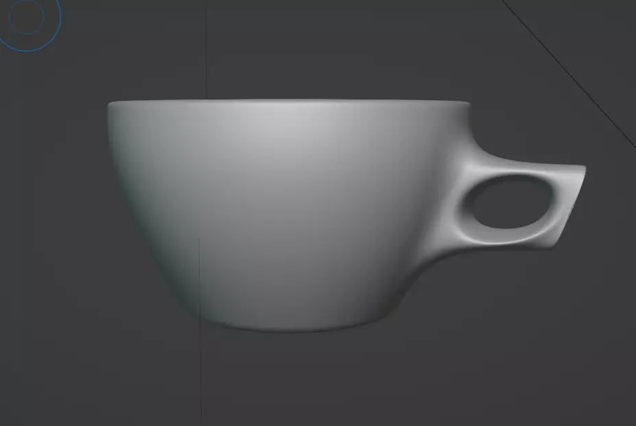 cup loft 3D model_0