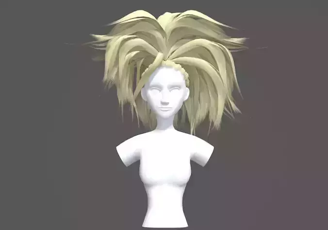 Female Wild Hairstyle 