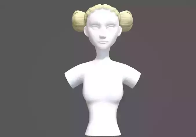 Female Bun Hairstyle 
