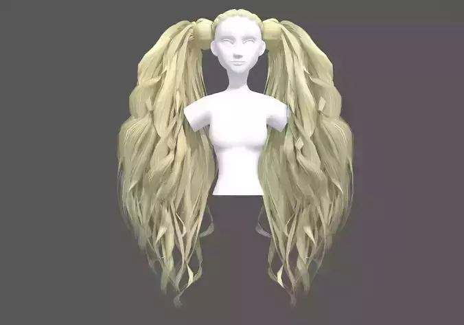 Doll Long Hairstyle 