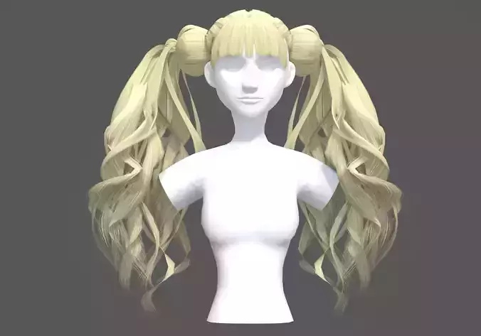 Doll Like Hairstyle 