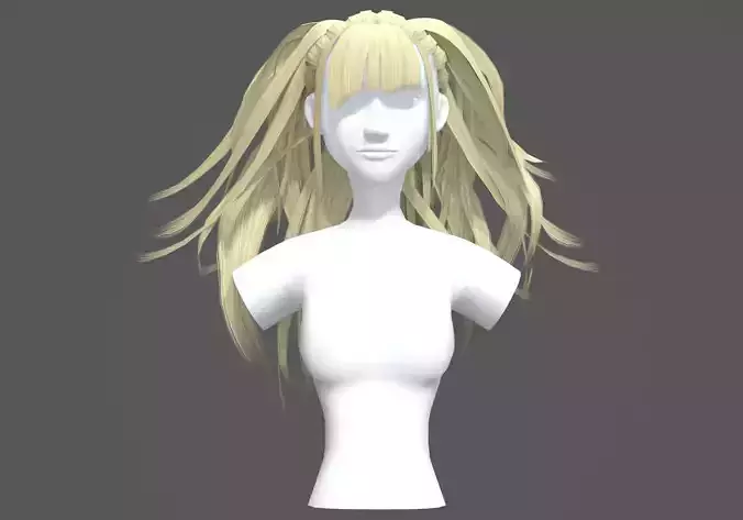 Blond Long Hairstyle 