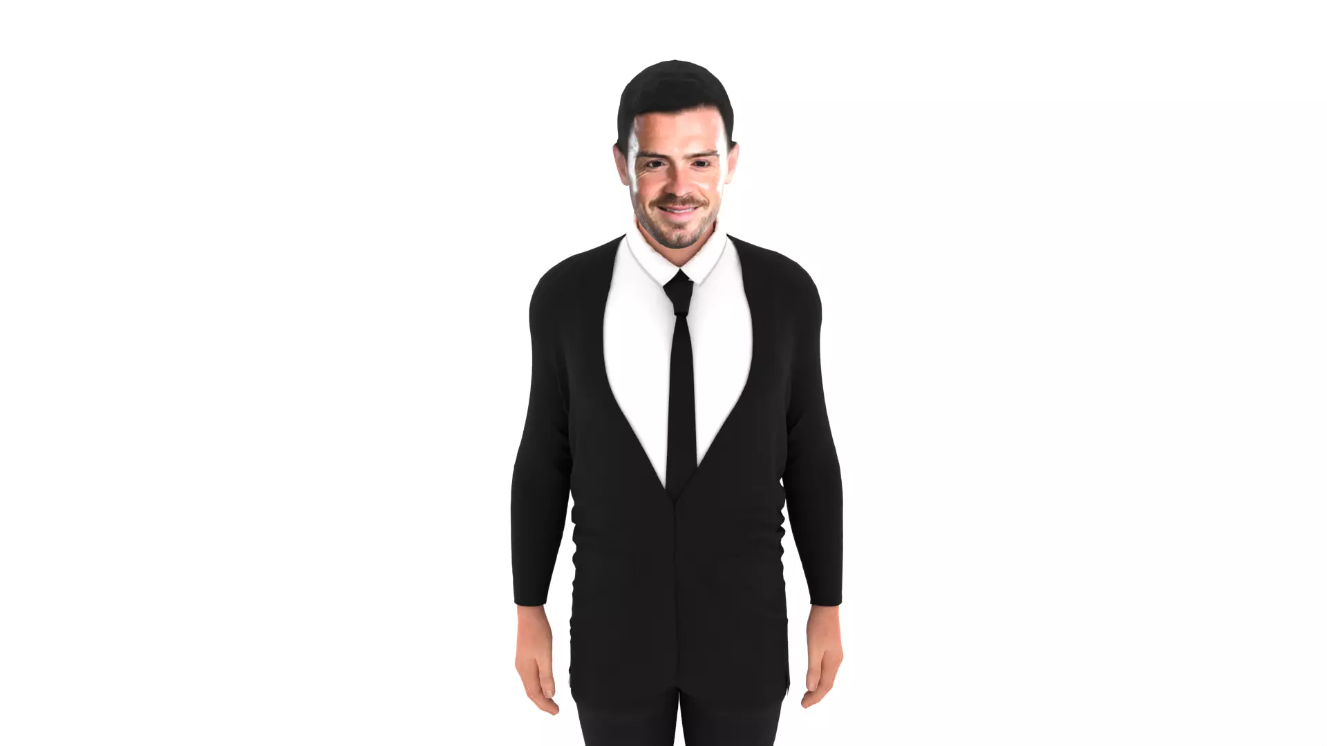 Jack Grealish Low-poly 3D model_0