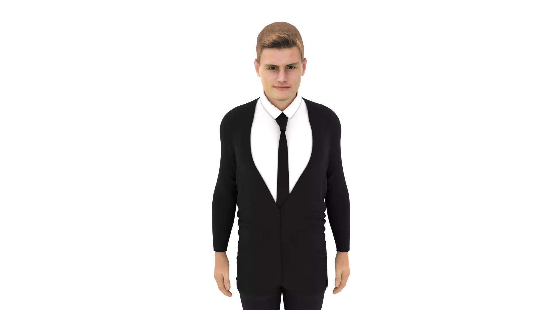 Joakim Maehle Low-poly 3D model_0