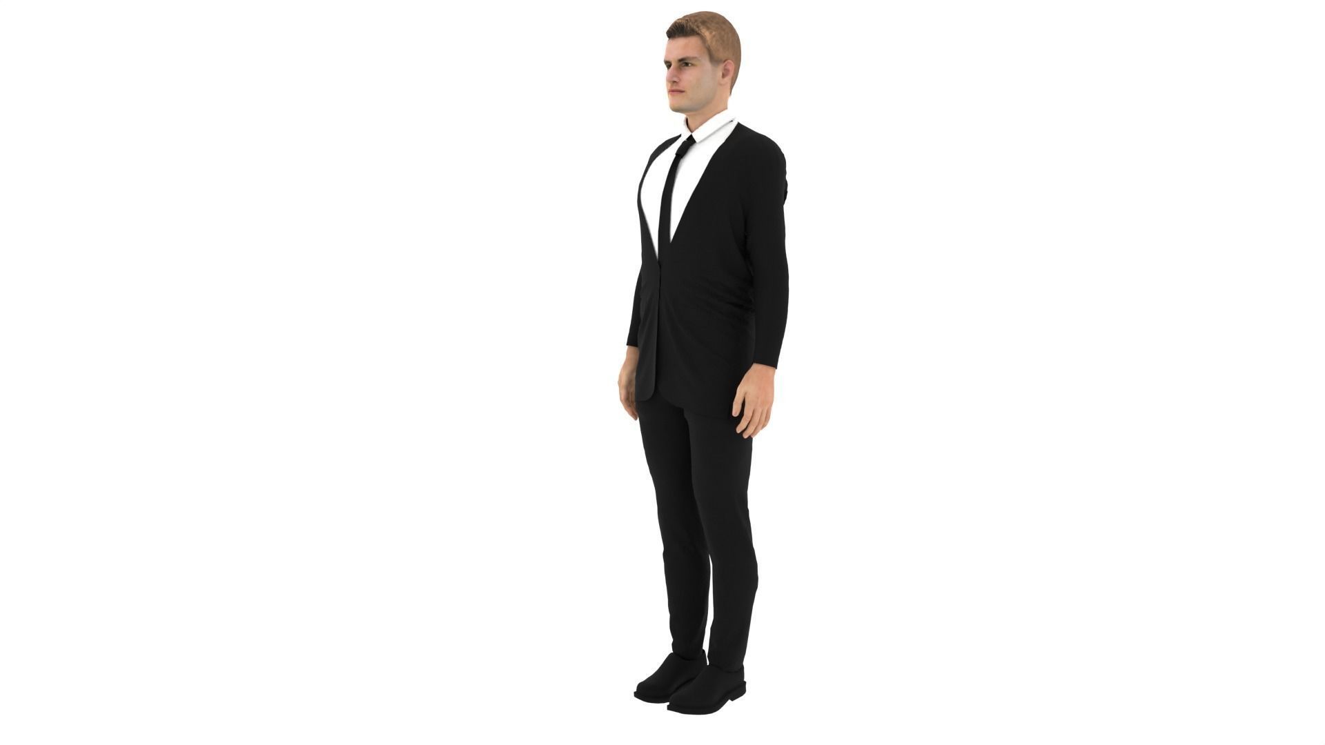 Joakim Maehle Low-poly 3D model_4