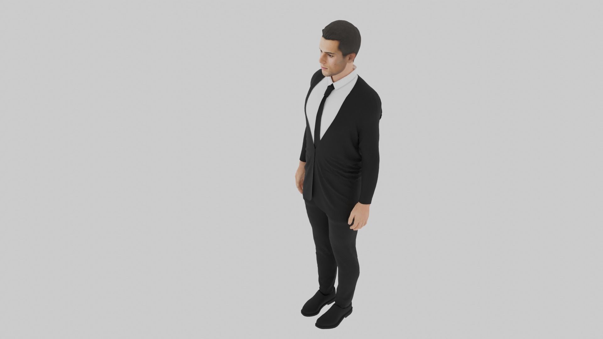 Joao Cancelo Low-poly 3D model_7