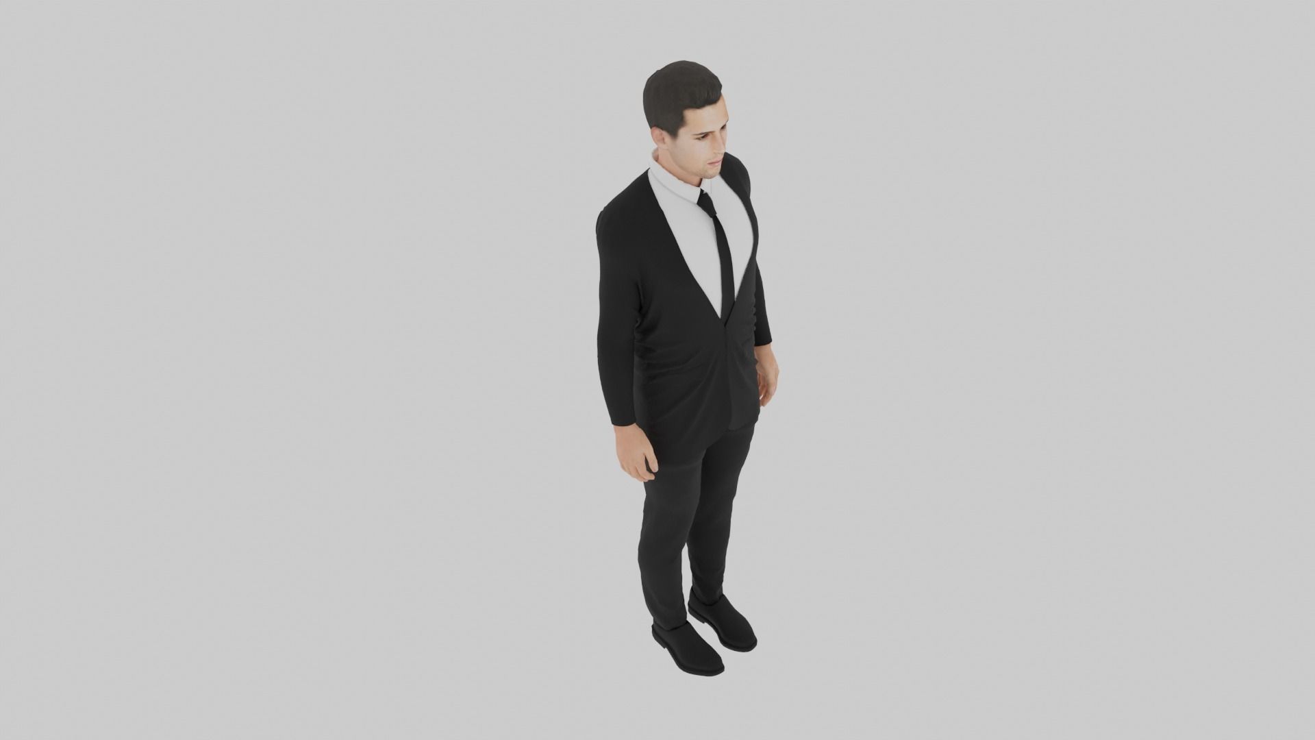 Joao Cancelo Low-poly 3D model_6