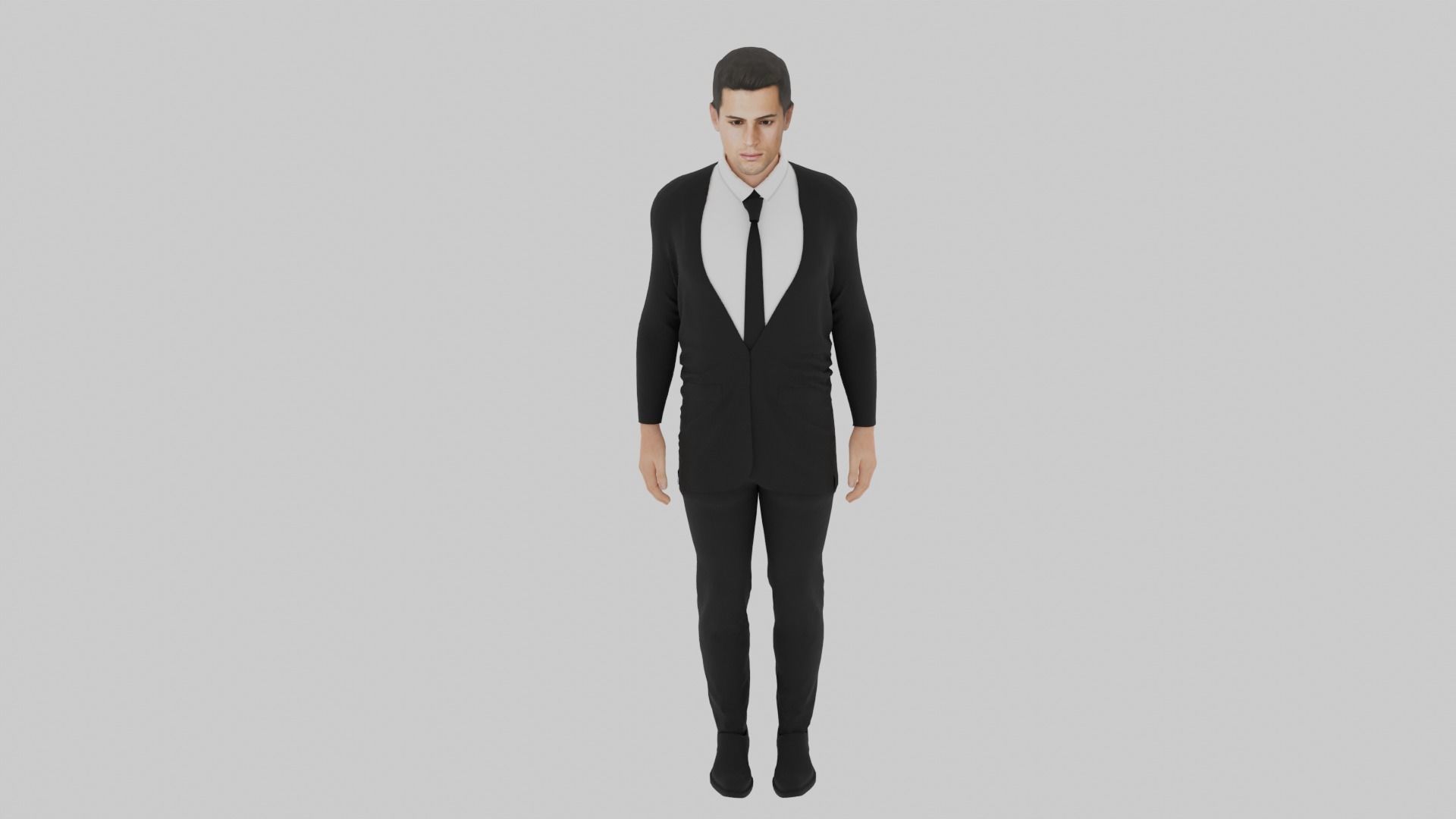 Joao Cancelo Low-poly 3D model_5