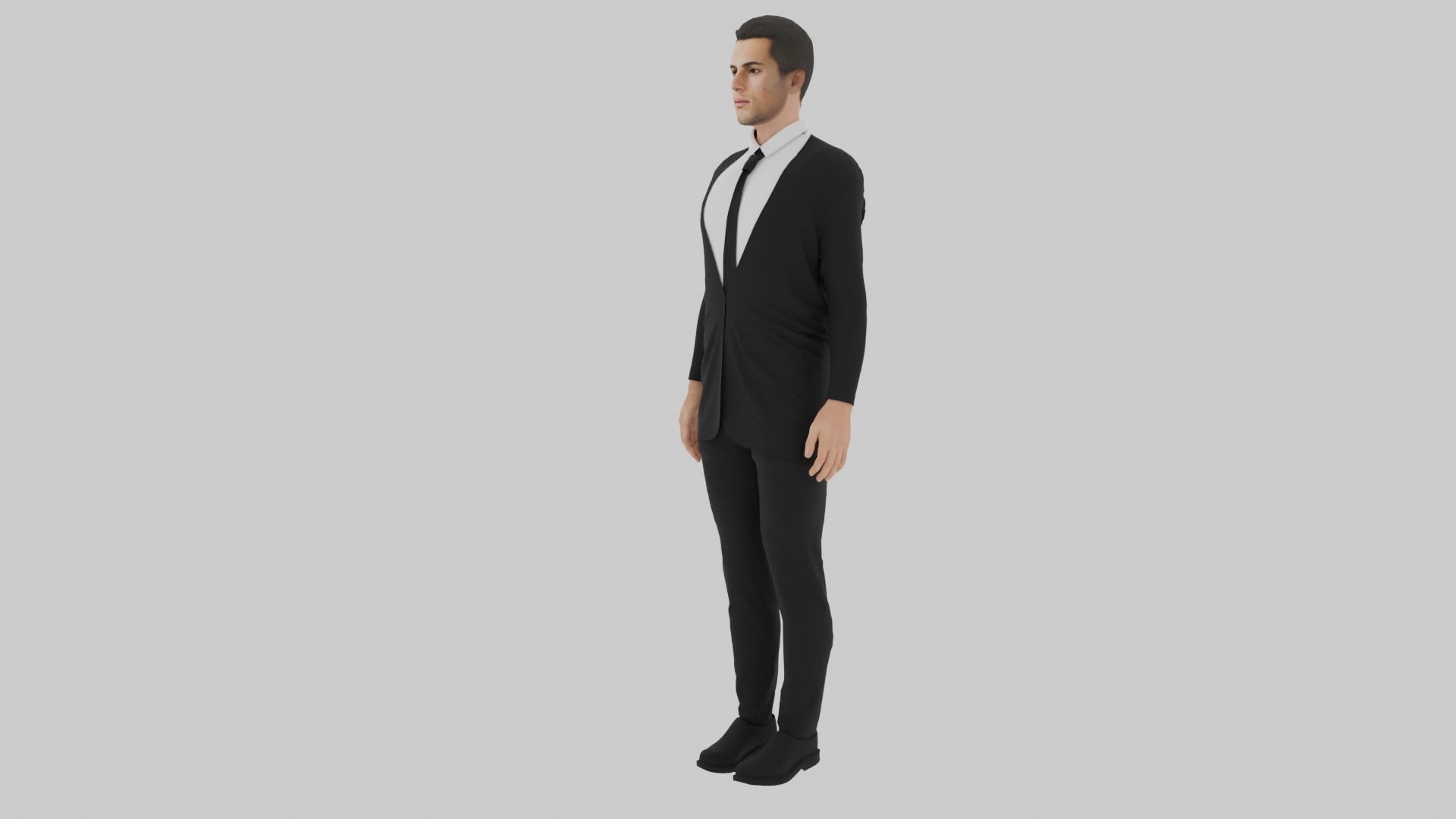 Joao Cancelo Low-poly 3D model_4