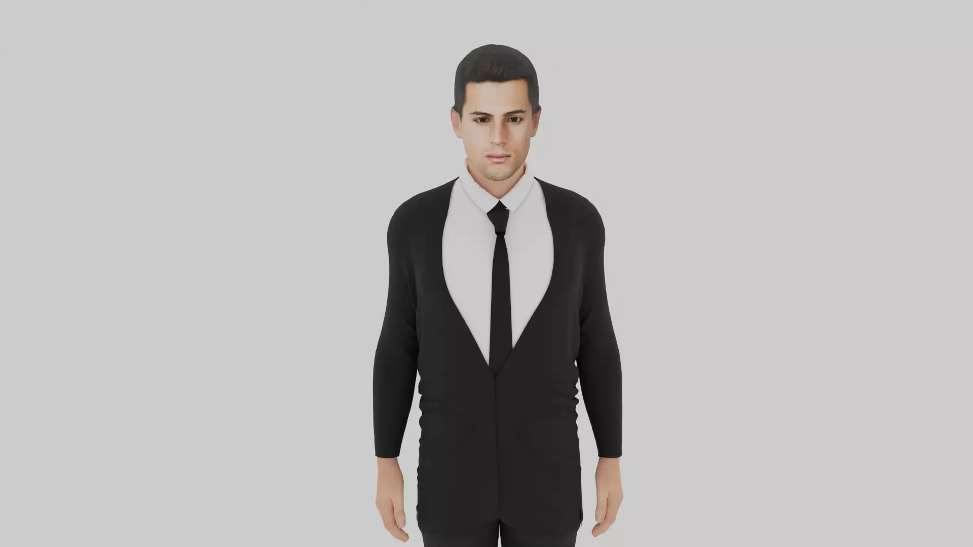 Joao Cancelo Low-poly 3D model_0