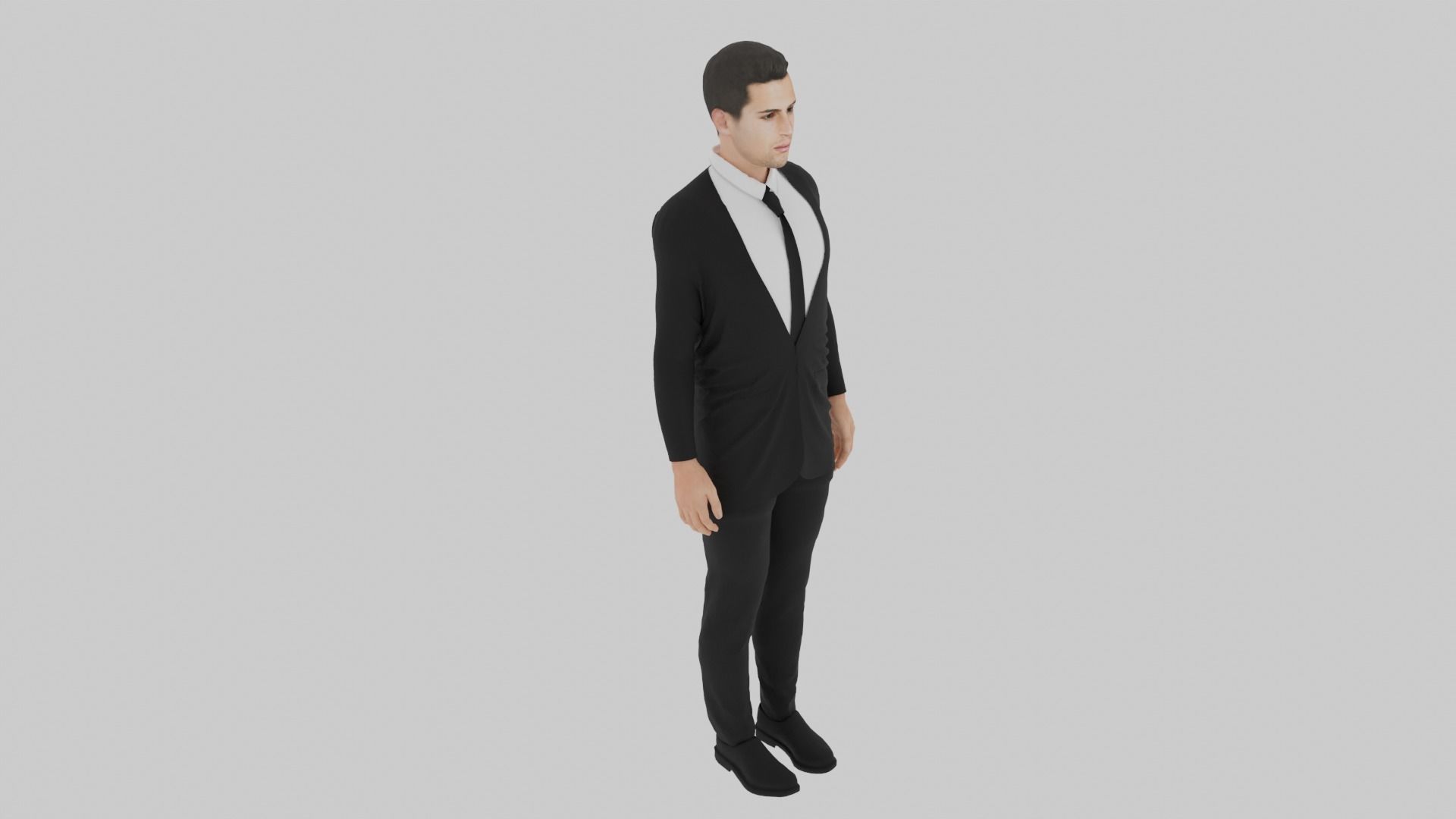 Joao Cancelo Low-poly 3D model_3