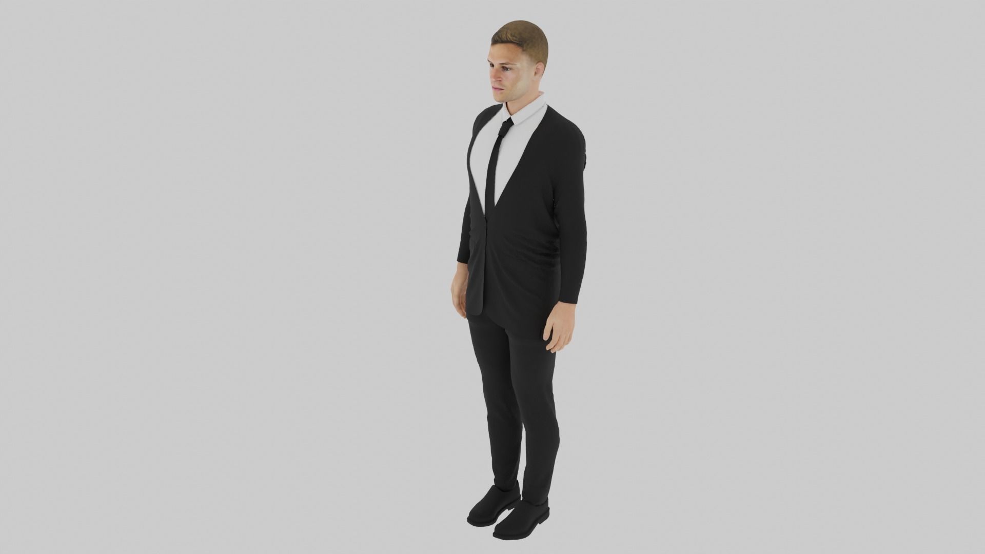 Joshua Kimmich Low-poly 3D model_2