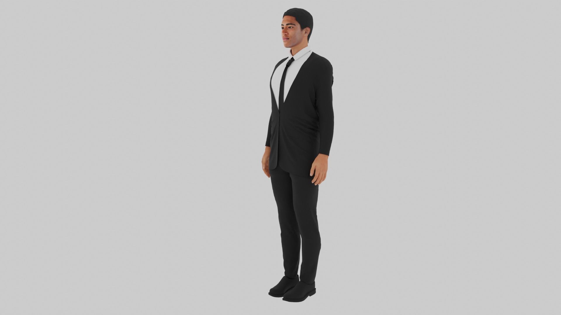 Jude Bellingham Low-poly 3D model_4