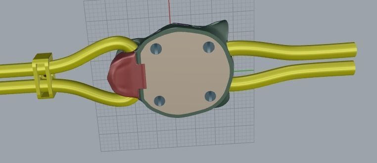 Panther bracelet Model 1695 3D print model_4