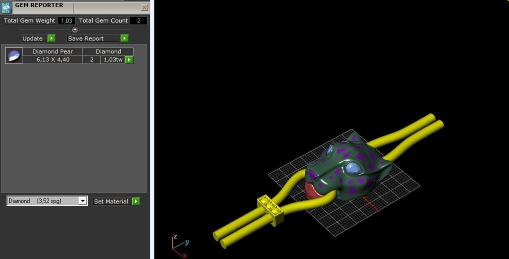 Panther bracelet Model 1695 3D print model_8