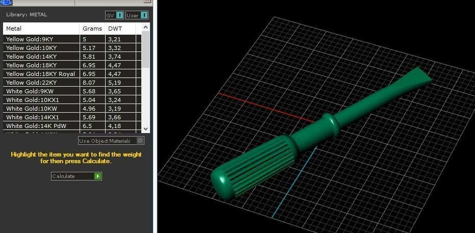 Bracelet and screwdriver Model 1691 3D print model_7