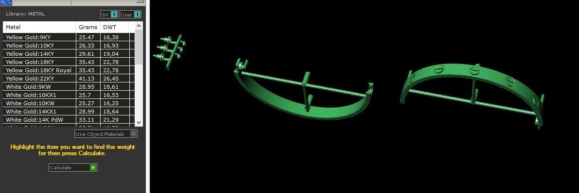 Bracelet and screwdriver Model 1691 3D print model_6