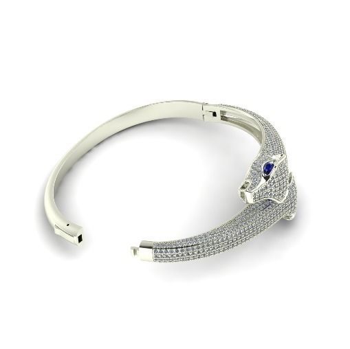 Snake bracelet Model 1690 3D print model_1