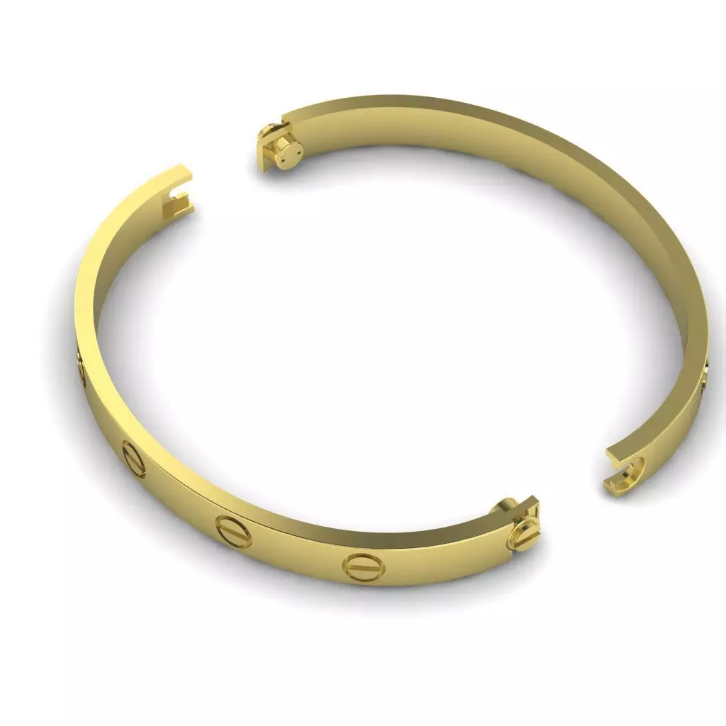 Bracelet Model 1689 3D print model_0