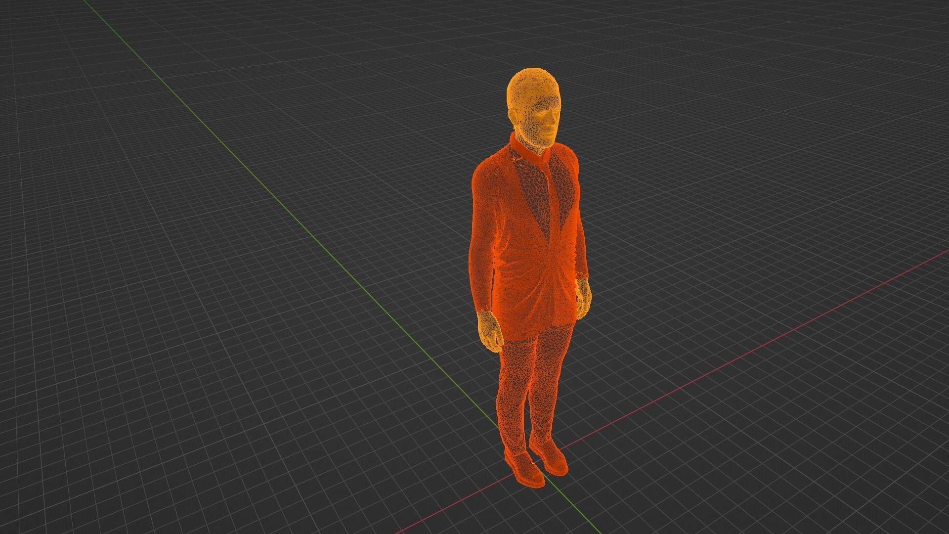 Kyle Walker Low-poly 3D model_9