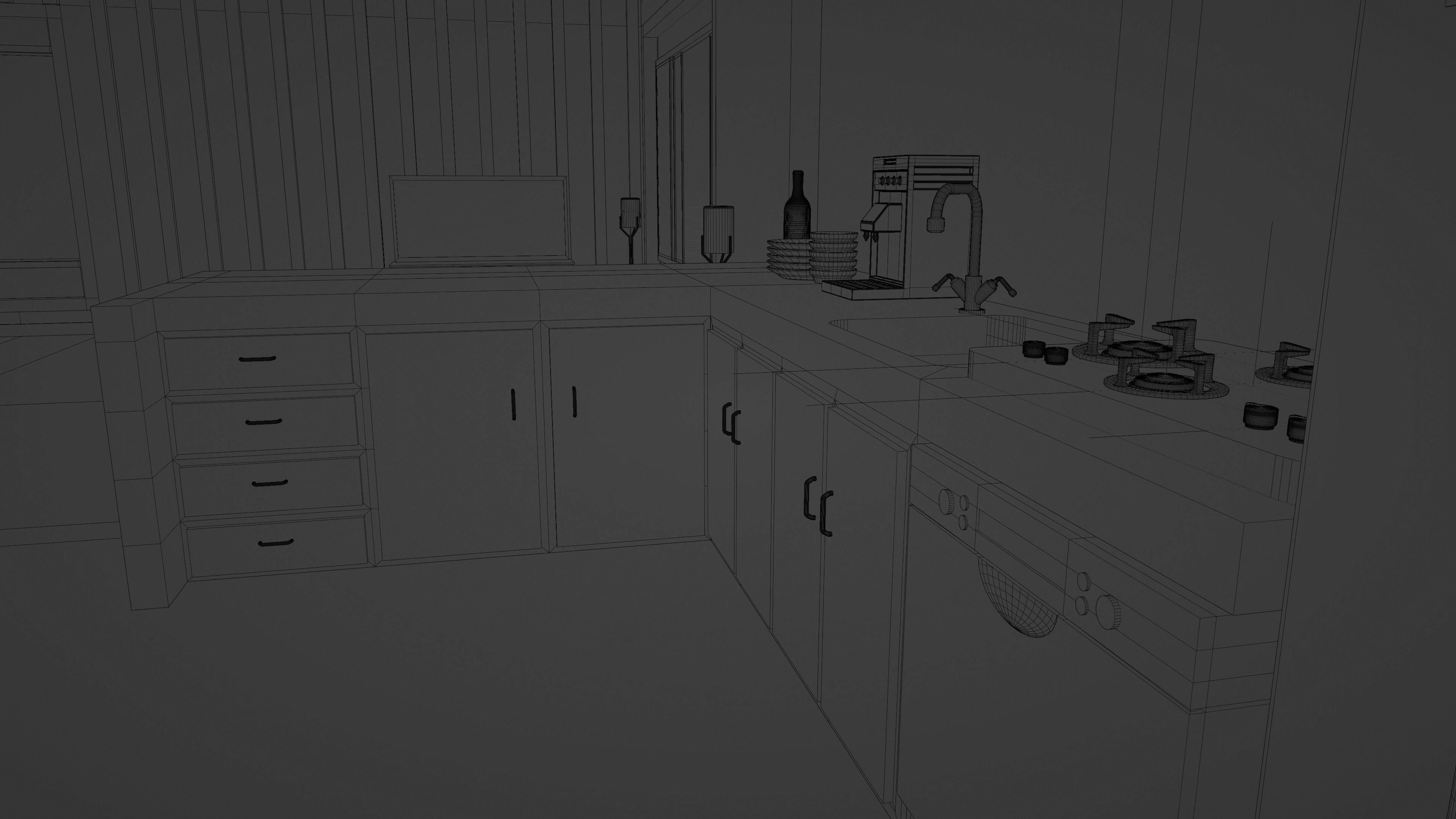 House 3d Model 3D model_10