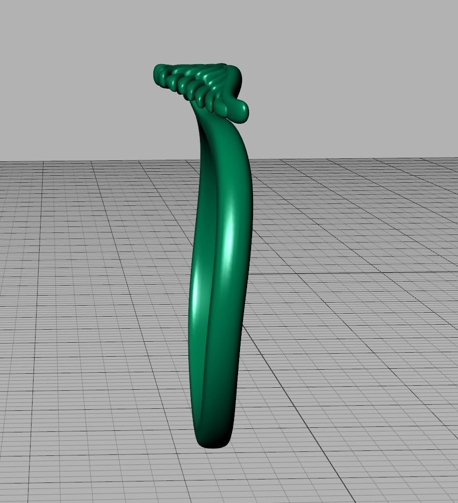 Angel Wings Fashion Ring Womens Ring 3dmodel 3D print model_18