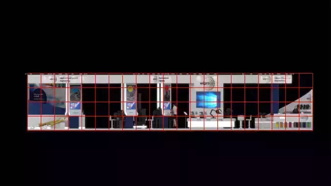 Exhibition Stand 20mtr  x 9mtr