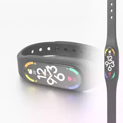 Mi Band 7 3D model
