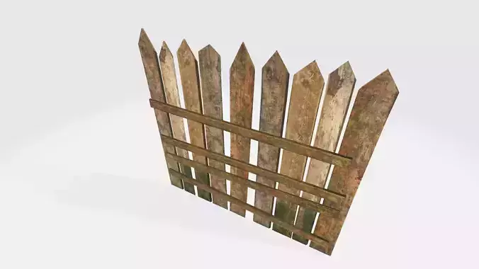 Simple Wooden Fence