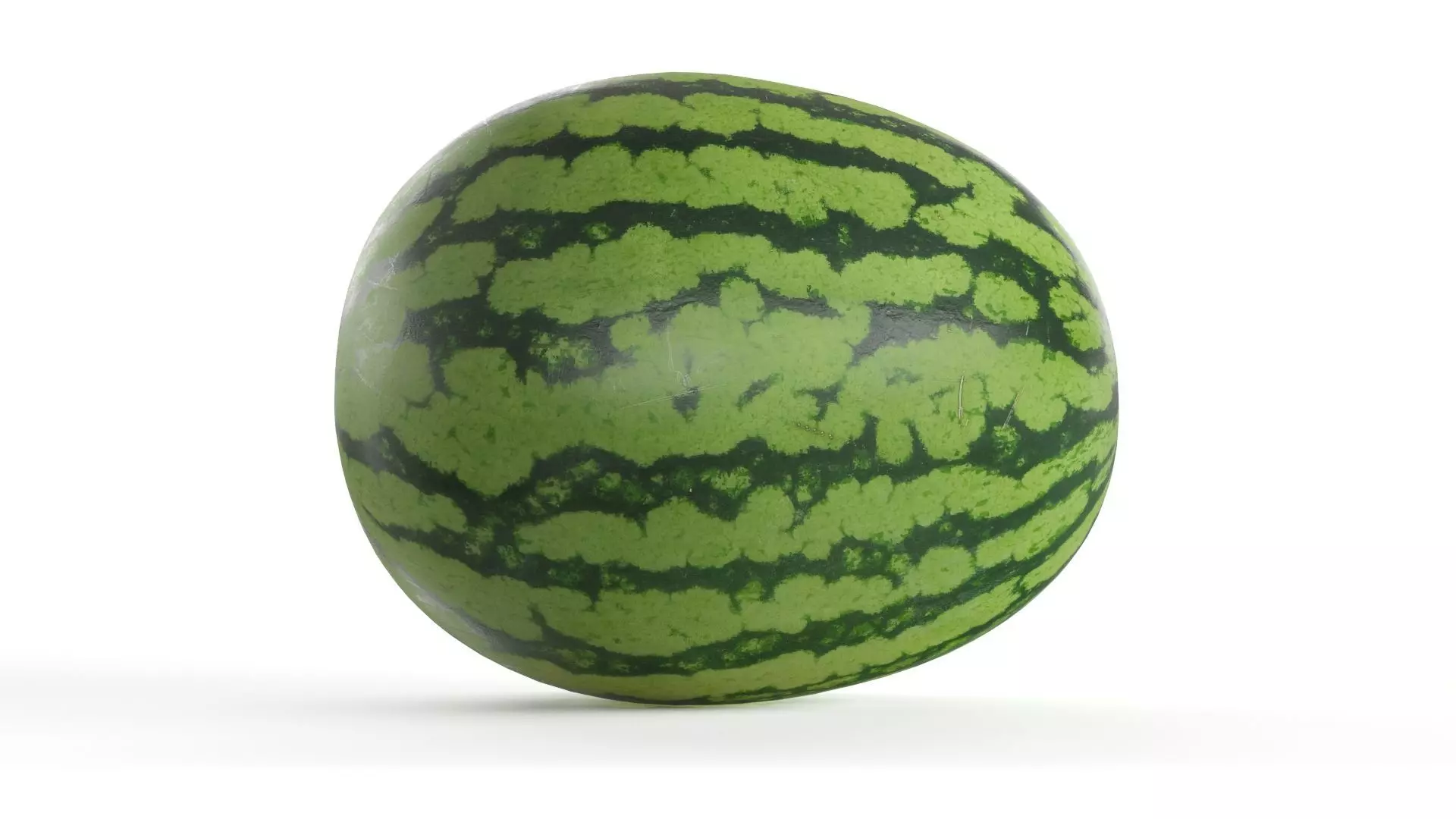 Fresh Watermelon 3D Model 3D model_0