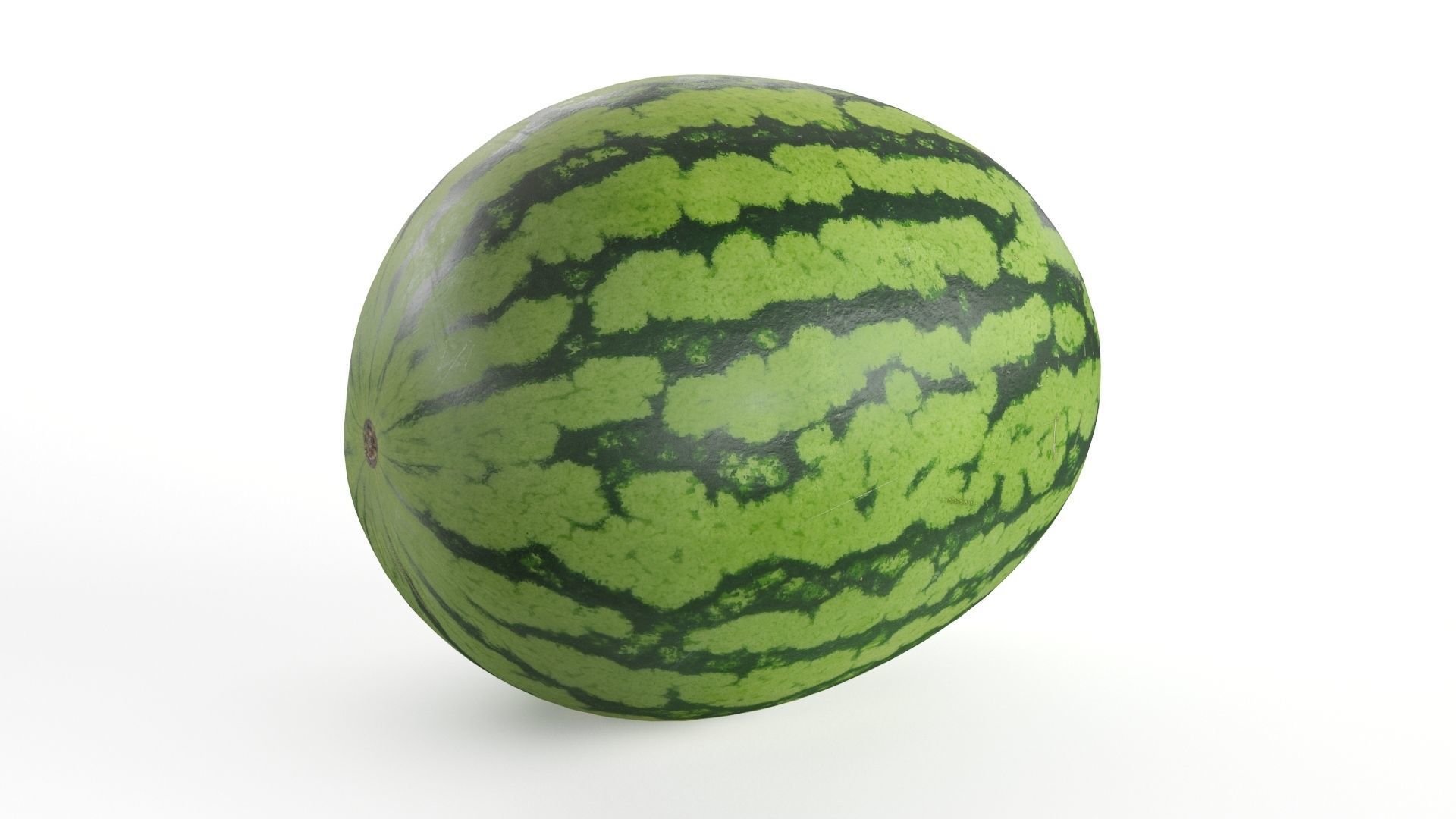 Fresh Watermelon 3D Model 3D model_2