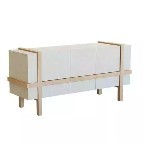 Crate and Barrel Sands Media Console