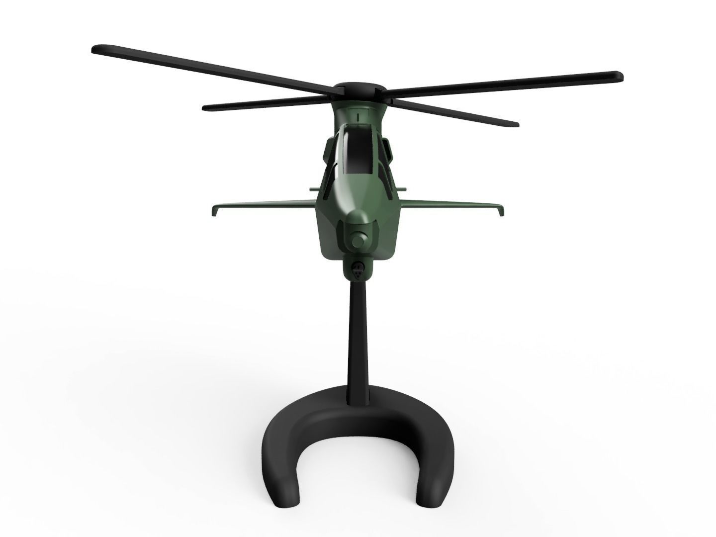 Bell 360 Invictus 3D print model_1