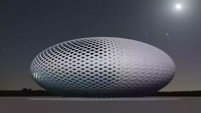Building in concept 3D model