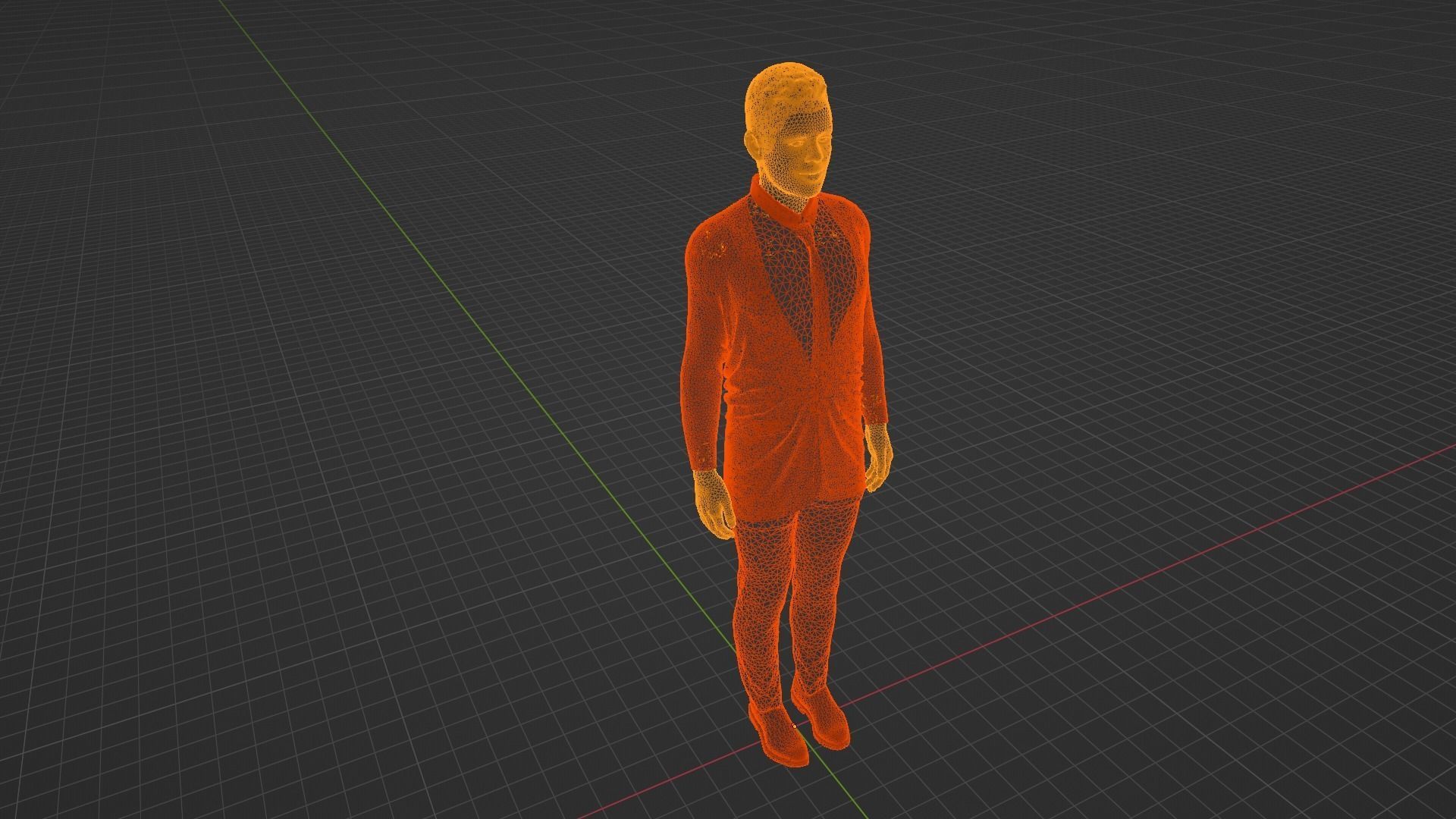 Luis Diaz Low-poly 3D model_9